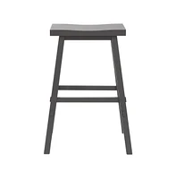 Liberty Furniture 30 Inch Sawhorse Stool- Gray