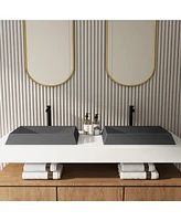 Casainc Rectangular Vessel Bathroom Sink