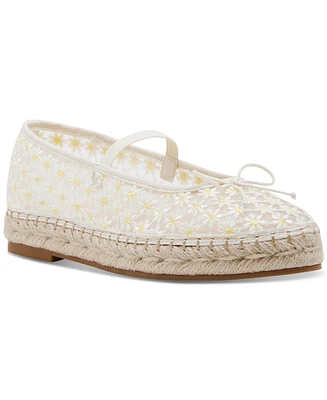 Madden Girl July Mary-Jane Platform Espadrille Flats