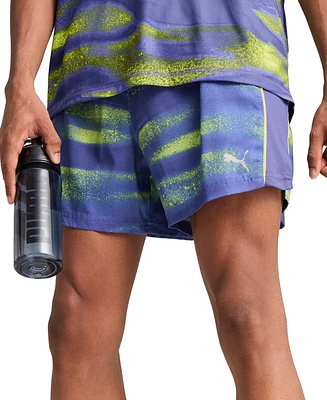 Puma Men's Run Velocity Printed Shorts