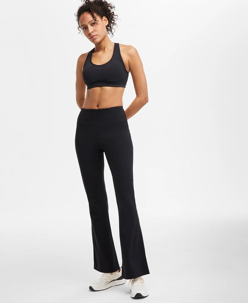 Id Ideology Women's High Rise Flare Leggings