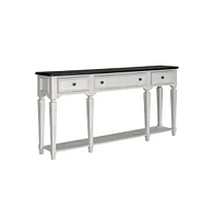 Liberty Furniture Allyson Park 72 Inch Hall Table, W72 x D13 x H34, White