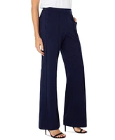 Liverpool Los Angeles Petite Pull-On Wide-Leg Pants