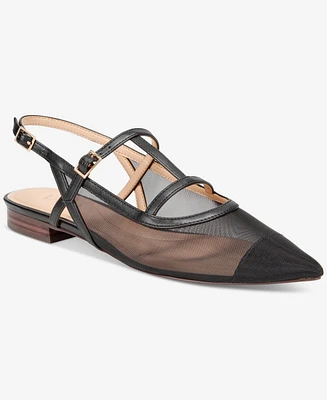 Vaila Shoes Women's Luna Slingback Flats - Extended Sizes 9-14