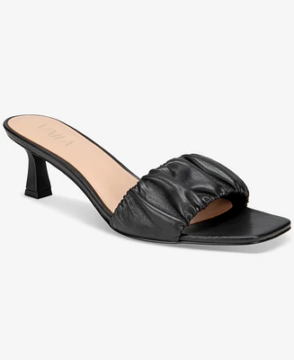 Vaila Shoes Women's Callie Mule Dress Sandals - Extended Sizes 9-14