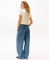 Tommy Hilfiger X Sofia Richie Grainge Women's Wide-Leg Jeans