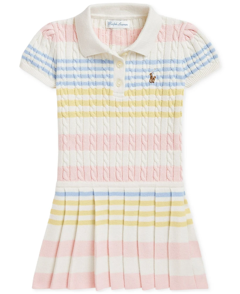 Polo Ralph Lauren Baby Cable-Knit Sweater Dress