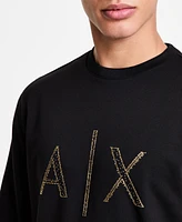 A|X Armani Exchange Men's Stud Logo Sweatshirt