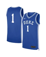 Nike Men's 1 Royal Duke Blue Devils Road Replica Jersey