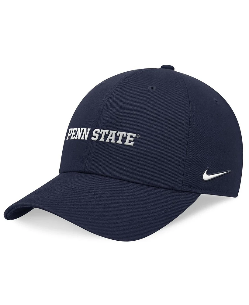 Nike Men's Navy Penn State Nittany Lions 2024 On-Field Club Adjustable Hat