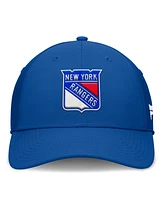 Fanatics Men's Royal New York Rangers Core Primary Logo Flex Hat