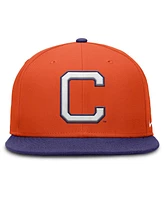 Nike Men's Orange/Purple Clemson Tigers Two-Tone Primetime Performance Fitted Hat