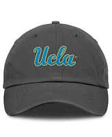 Top of the World Men's Heather Charcoal Ucla Bruins Team Logo Washed Adjustable Hat