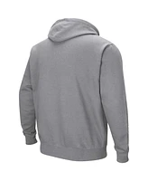 Colosseum Men's Gray Ohio State Buckeyes Double Arch Pullover Hoodie