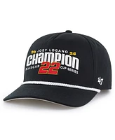 '47 Brand Men's Black Joey Logano 2024 Nascar Cup Series Champion Hitch Rope Adjustable Hat