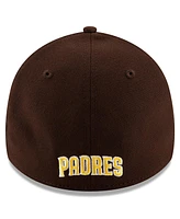 New Era Men's Brown San Diego Padres 2024 Mlb Postseason 39THIRTY Flex Hat