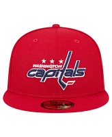 New Era Men's Red Washington Capitals Core 59FIFTY Fitted Hat