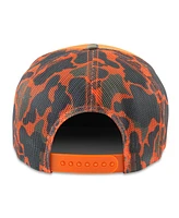 American Needle Men's Orange/Camo Lone Star Mallard Foamy Snapback Hat