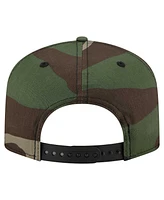 New Era Men's Camo San Francisco 49ers Woodsy 9FIFTY Snapback Hat