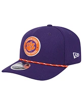 New Era Men's Purple Clemson Tigers Coolera 9SEVENTY Rope Stretch-Snap Hat