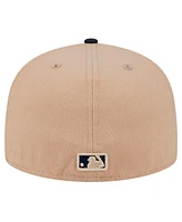 New Era Men's Khaki York Yankees 59FIFTY Fitted Hat