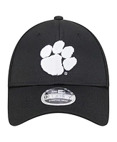 New Era Men's Black Clemson Tigers Pivot 9FORTY Stretch-Snap Adjustable Hat