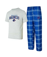 Concepts Sport Men's Boise State Broncos T-Shirt Pants Sleep Set