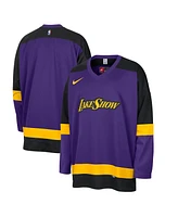 Nike Men's Purple Los Angeles Lakers 2024/25 City Edition Courtside Heavyweight Hockey Jersey