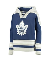 Outerstuff Big Boys and Girls Auston Matthews Blue Toronto Maple Leaf's Must-Have V-Neck Name Number Pullover Hoodie