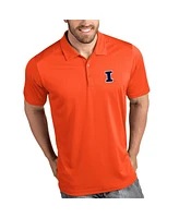 Antigua Men's Illinois Fighting Illini Tribute Polo