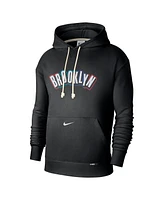 Nike Men's Black Brooklyn Nets 2024/25 City Edition Courtside Standard Issue Pullover Hoodie