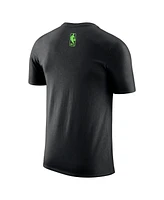 Nike Men's Black Boston Celtics 2024/25 City Edition Essential Logo T-Shirt