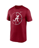 Nike Men's Crimson Alabama Crimson Tide Legend Basketball Icon Performance T-Shirt