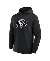 Fanatics Men's Black Colorado Buffaloes Blaze Tri-Blend Pullover Hoodie