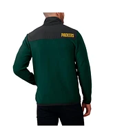 Fanatics Men's Green Bay Packers Color Block Polar Fleece Full-Zip Jacket