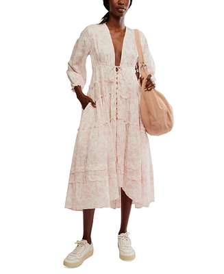 Free People Women's Pappiet Midi Dress