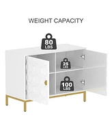 Boyel Living Freestanding Storage Cabinet -Door Accent