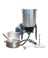 King Kooker Portable 29 Quart Propane Outdoor Deep Frying and Boiling Package