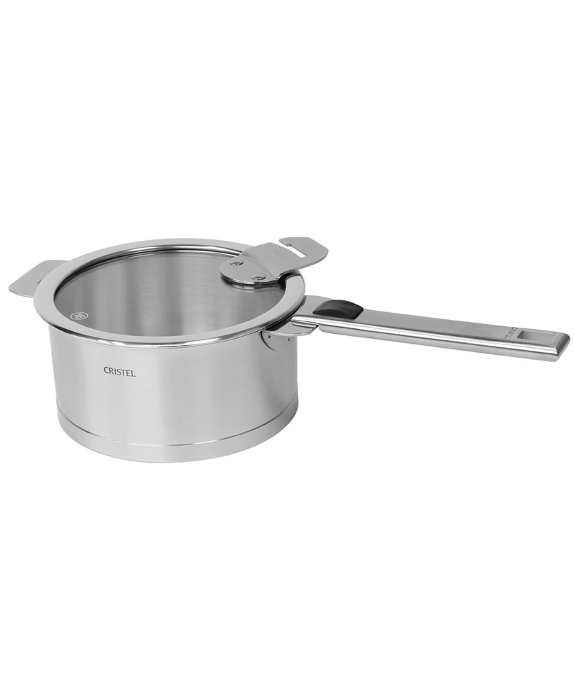 Stainless Steel Strate 1 Qt. Saucepan Set with Handles