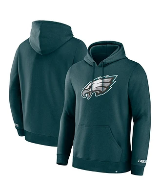 Fanatics Men's Green Philadelphia Eagles Legacy Fleece Pullover Hoodie