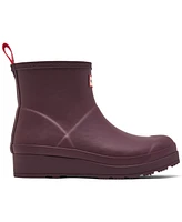 Hunter Women's Play Insulated Shearling Short Rain Boots from Finish Line