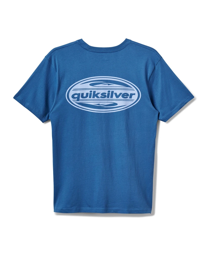 Quiksilver Men's 2000s Boarding Short Sleeve T-shirt