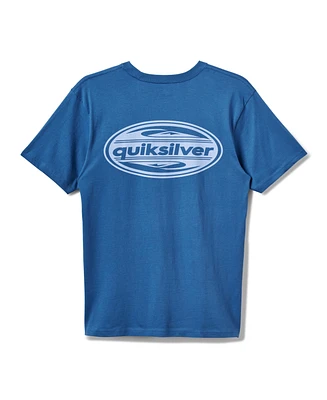 Quiksilver Men's 2000s Boarding Short Sleeve T-shirt