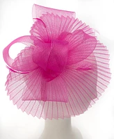 August Hats Pleated Crinoline Fascinator