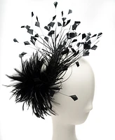 August Hats Multi Feather Fascinator