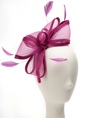 August Hats Pleated Bow Fascinator