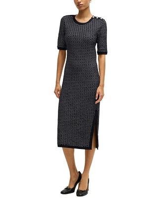 Boss by Hugo Women's Crew-Neck Dress