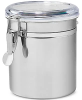 Arch Studio Stainless Steel Clamp-Lid Canisters, Set of 2, Exclusively at Macy's