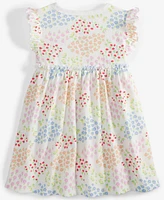 First Impressions Baby Girls Flower Garden Printed Dress, Exclusively at Macy's