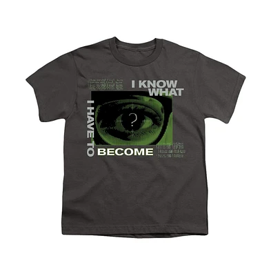 Batman Boys The Become Riddler Short Sleeve Tee / T-Shirt